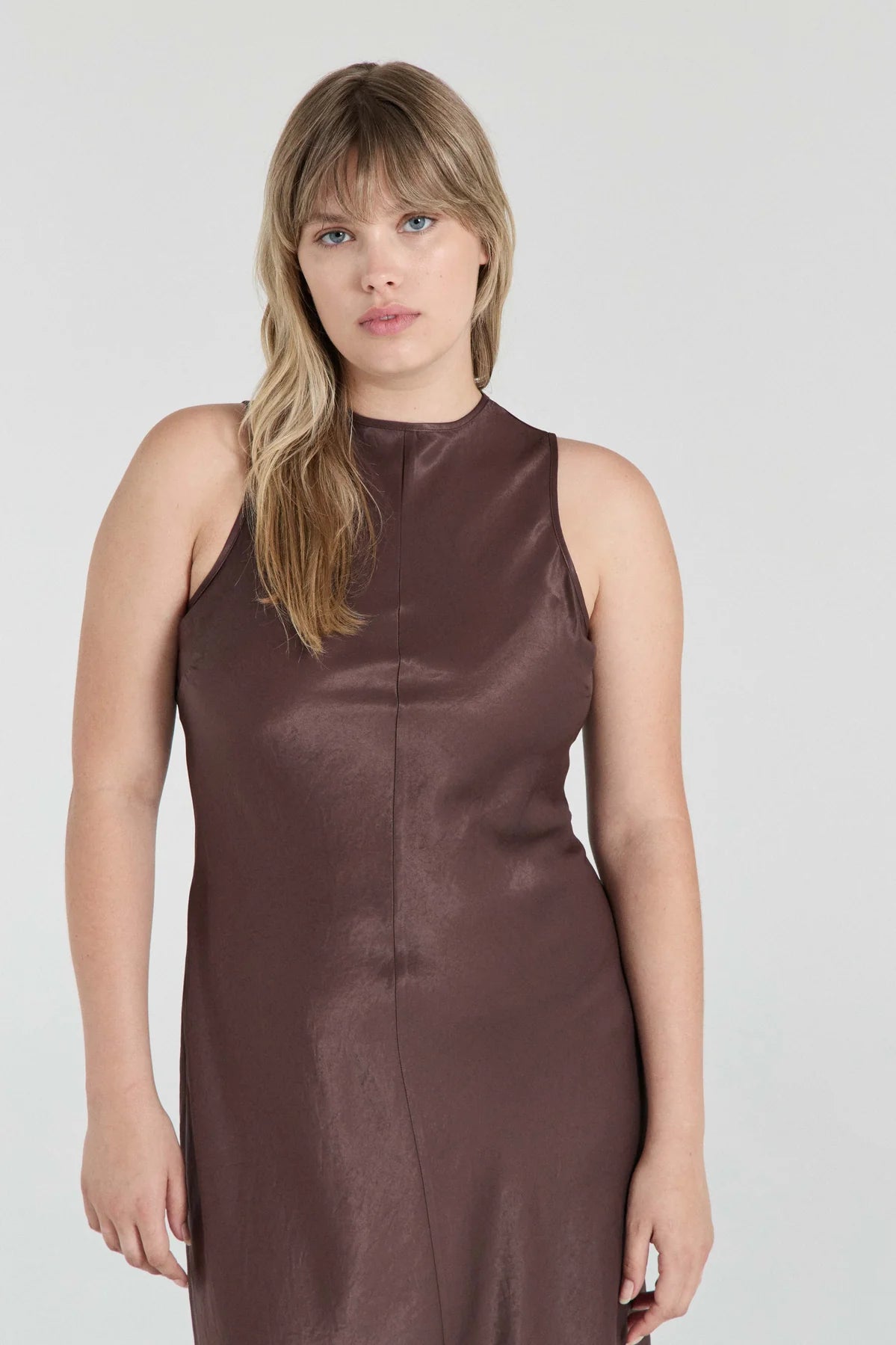 THE WILLA DRESS - CHOCOLATE - FRIENDS WITH FRANK