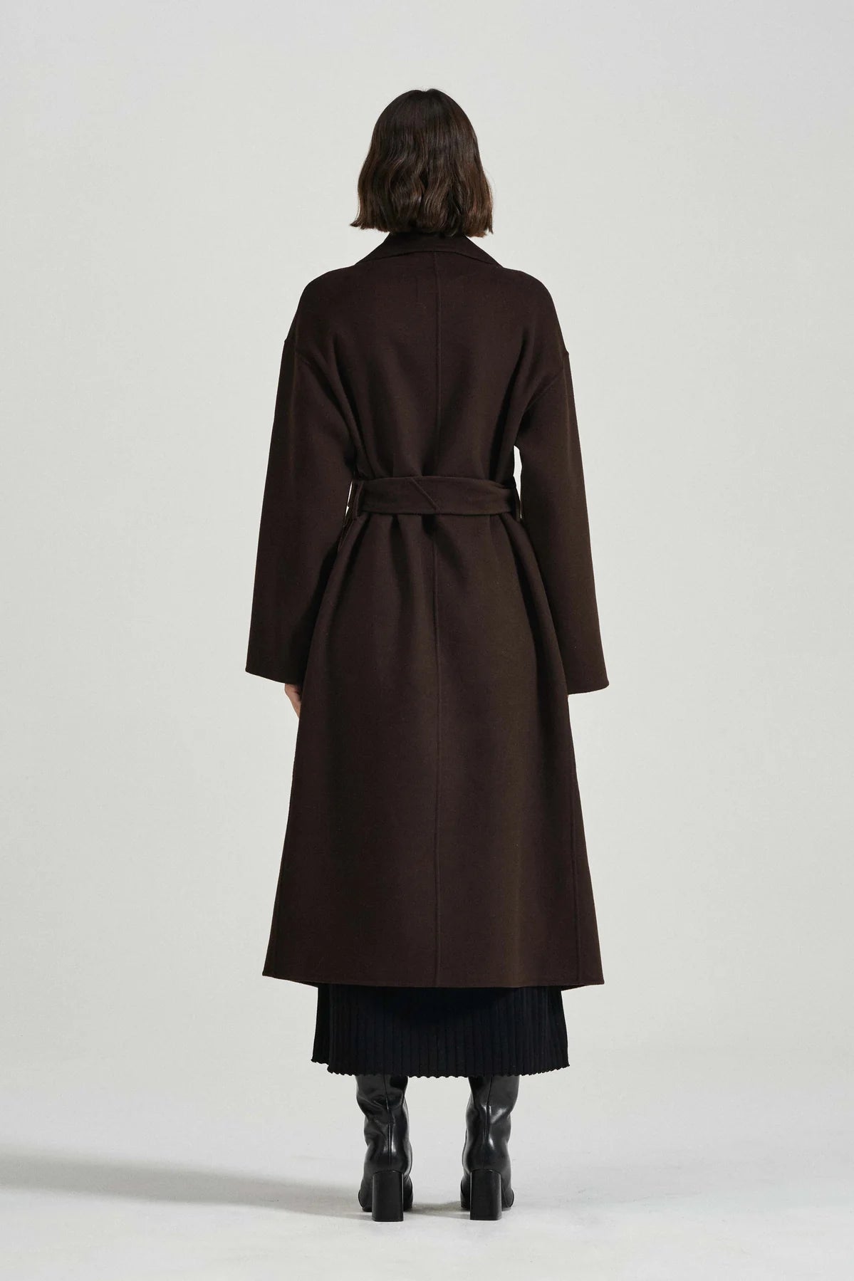 THE CAMILLA COAT - CHOCOLATE - FRIENDS WITH FRANK