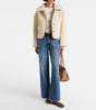 AMARA SHERPA JACKET REVERSIBLE - SAND - VELVET