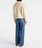 AMARA SHERPA JACKET REVERSIBLE - SAND - VELVET