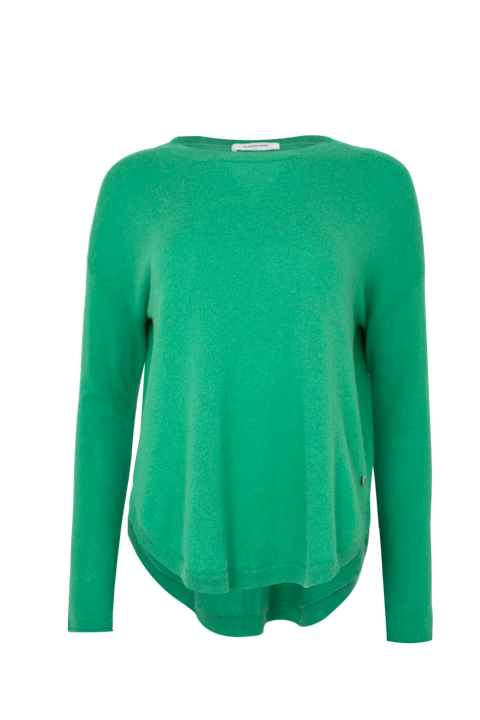 BABY BELLE CASHMERE SWEATER - VIRIDITY - ALESSANDRA