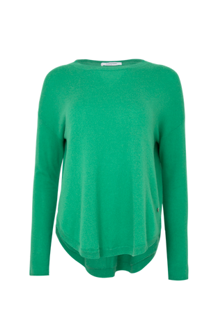 BABY BELLE CASHMERE SWEATER - VIRIDITY - ALESSANDRA