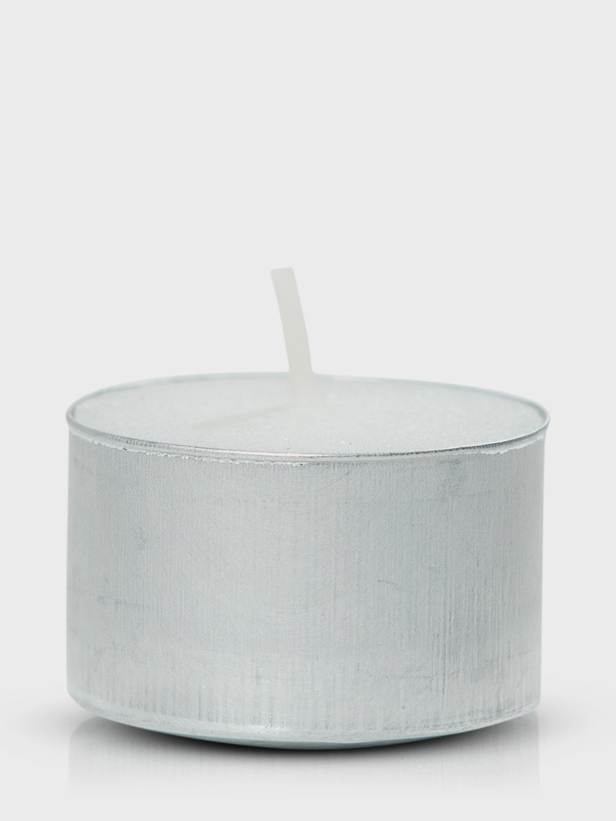 TEALIGHTS PREMIUM 9HR PACK OF 50 - WHITE - CANDLE CO