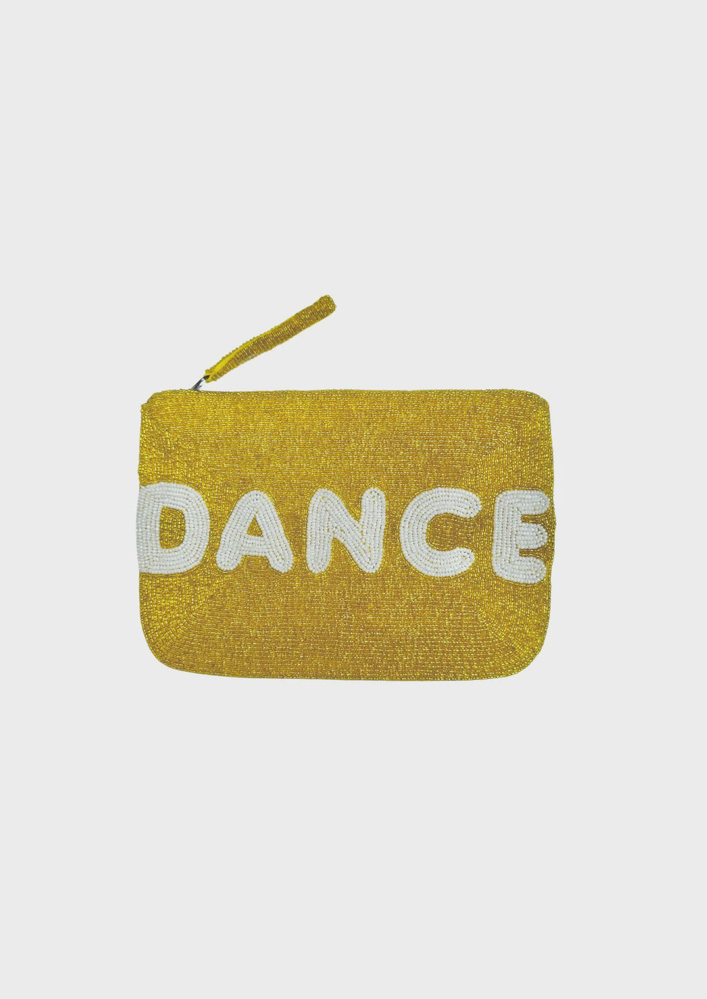 DANCE BEADED CLUTCH - GOLD / WHITE - THE JACKSONS