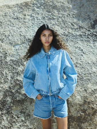 PARKER LONG SHORT - FAIRWAY - AGOLDE