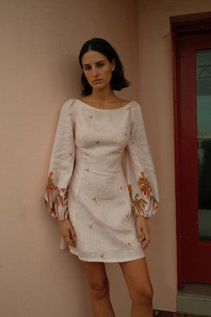 KENDALL MINI DRESS - OASIS - PALM NOOSA