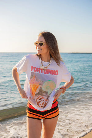 PORTOFINO T-SHIRT - WHITE - MAKU