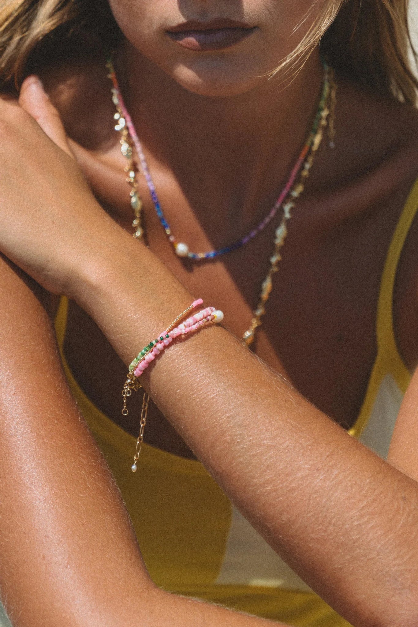 SUMMERSTUFF NECKLACE - GOLD - ANNI LU