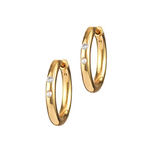 BRIGITTE HOOPS - GOLD - ANNI LU