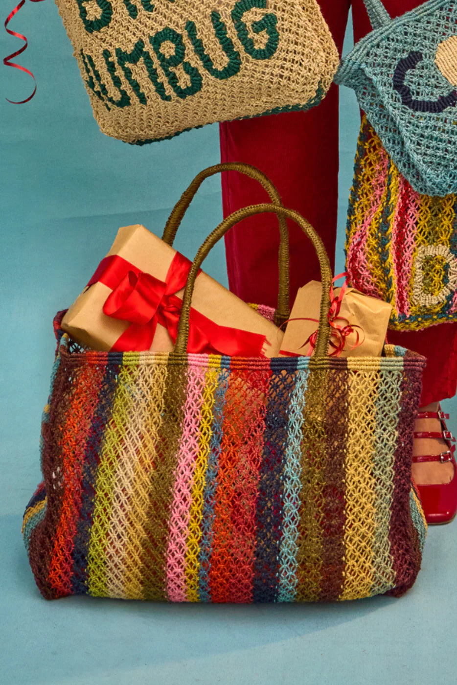 BARRY BAG - MULTI STRIPE - THE JACKSONS