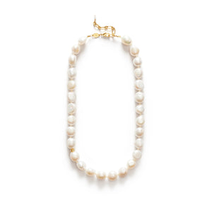 STELLAR PEARLY NECKLACE - GOLD - ANNI LU