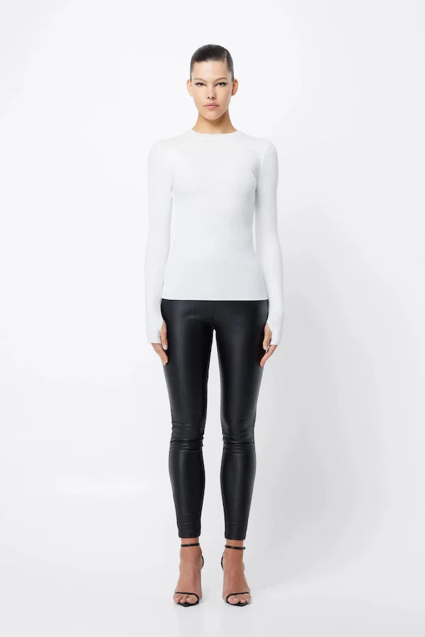 BROOKLYN TOP - WHITE- MOSSMAN