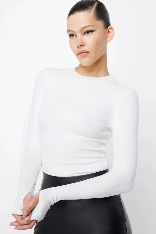 BROOKLYN TOP - WHITE- MOSSMAN