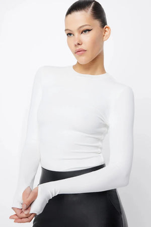 BROOKLYN TOP - WHITE- MOSSMAN