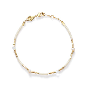 CLEMENCE BRACELET - ECRU - ANNI LU