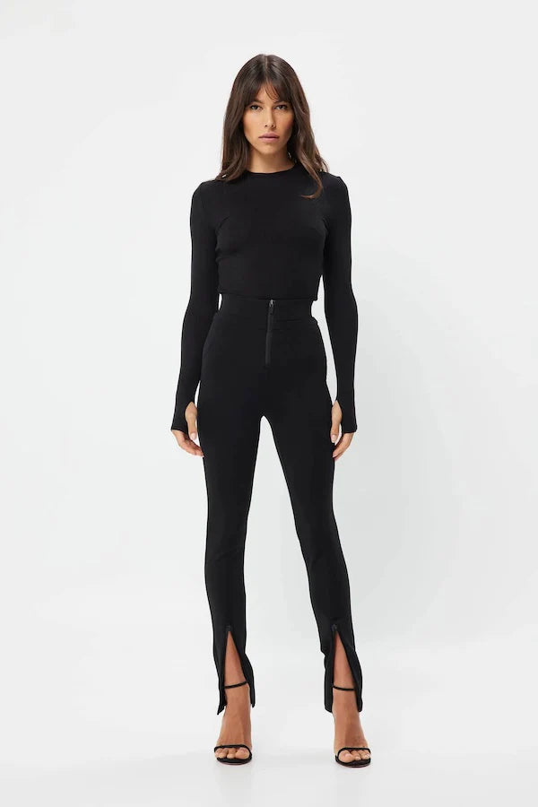 BROOKLYN TOP - BLACK - MOSSMAN