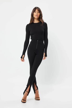 BROOKLYN TOP - BLACK - MOSSMAN