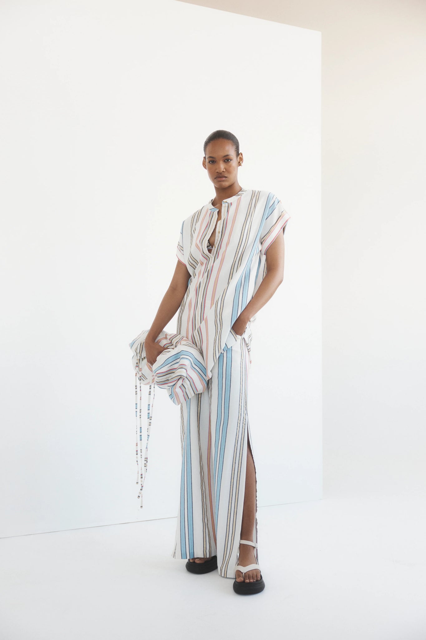 ATHENA TUNIC - BYRON STRIPE - ILIO NEMA