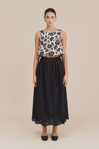 BERYL SKIRT - BLACK - POSSE