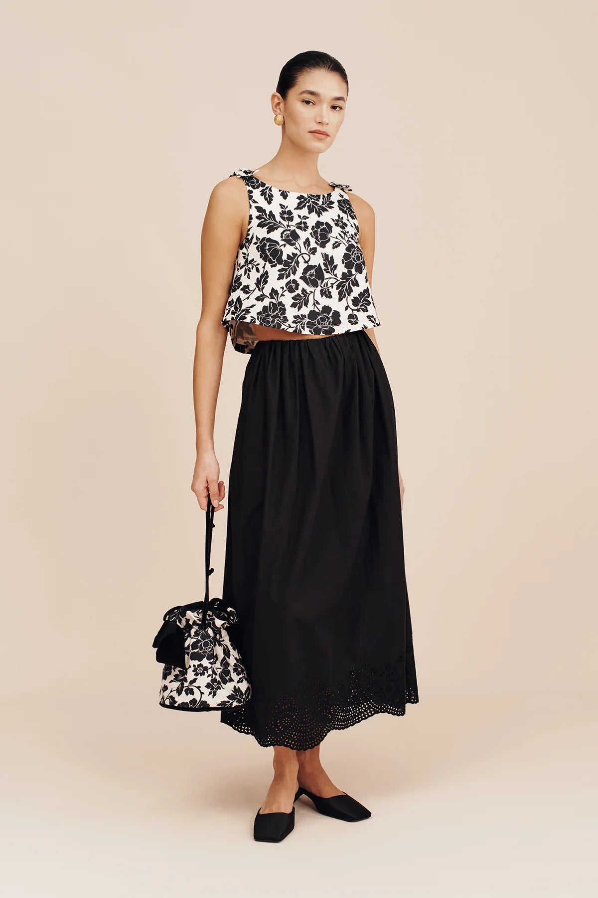 BERYL SKIRT - BLACK - POSSE