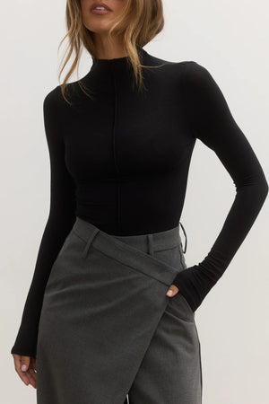 ANISA TURTLE NECK - SHADOW - BAYSE