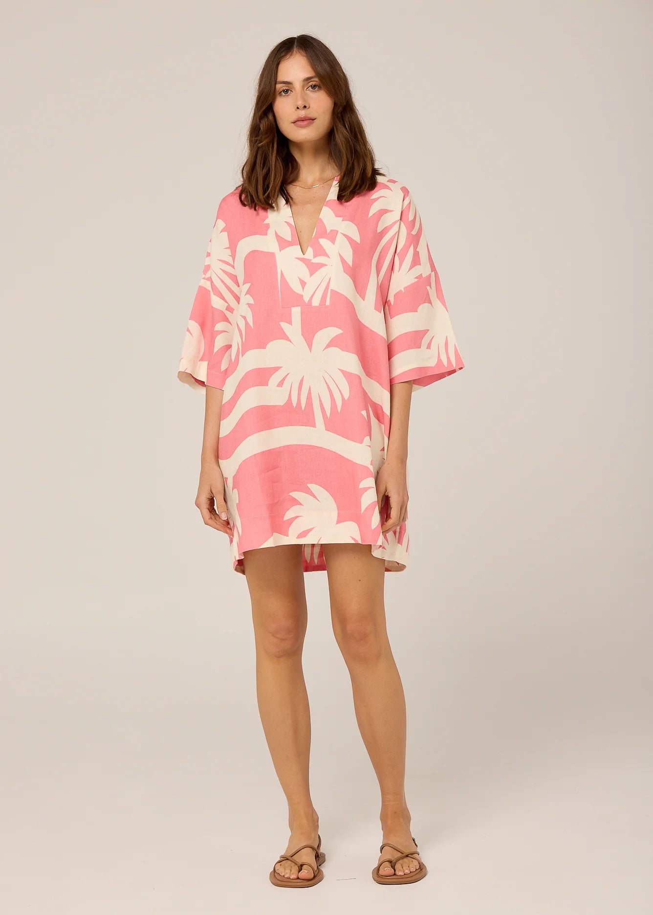 SUMMER TUNIC - GERANIUM PALMA - PIPPA RIDLEY