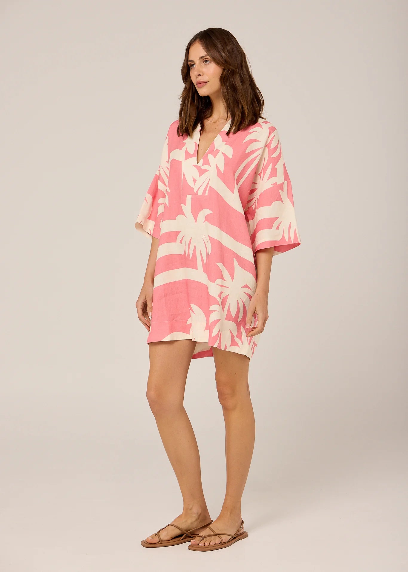 SUMMER TUNIC - GERANIUM PALMA - PIPPA RIDLEY