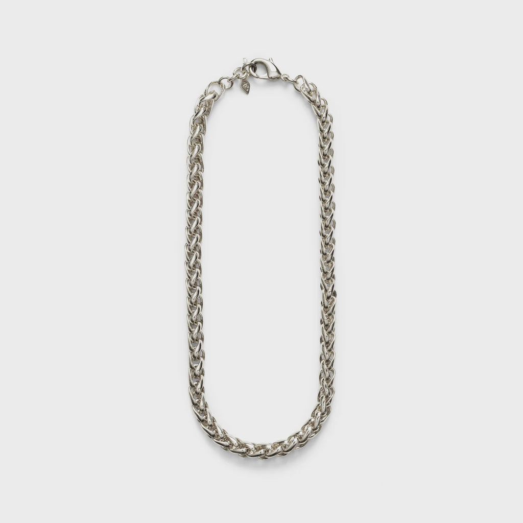 LIQUID SILVER NECKLACE - SILVER - ANNI LU