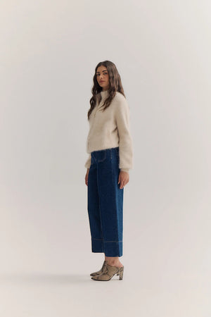 FELIX ZIP CASHMERE CARDIGAN - OATMEAL - WORLD OF NOMADS