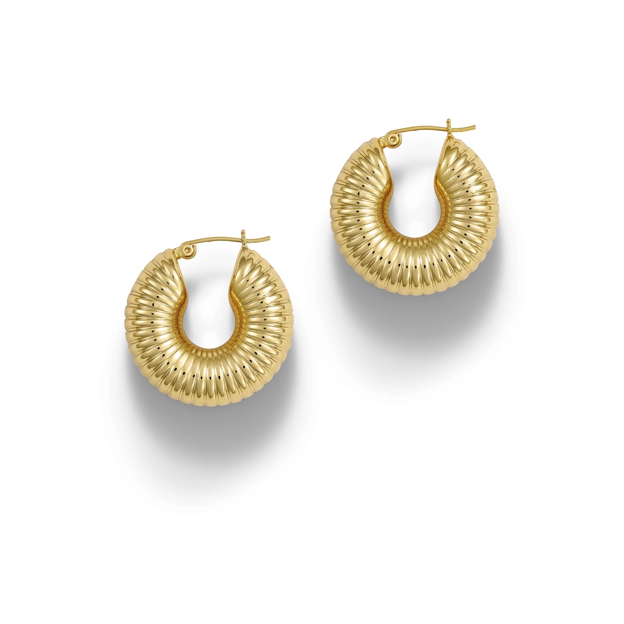 RIPPLE  HOOPS - GOLD - ANNI LU