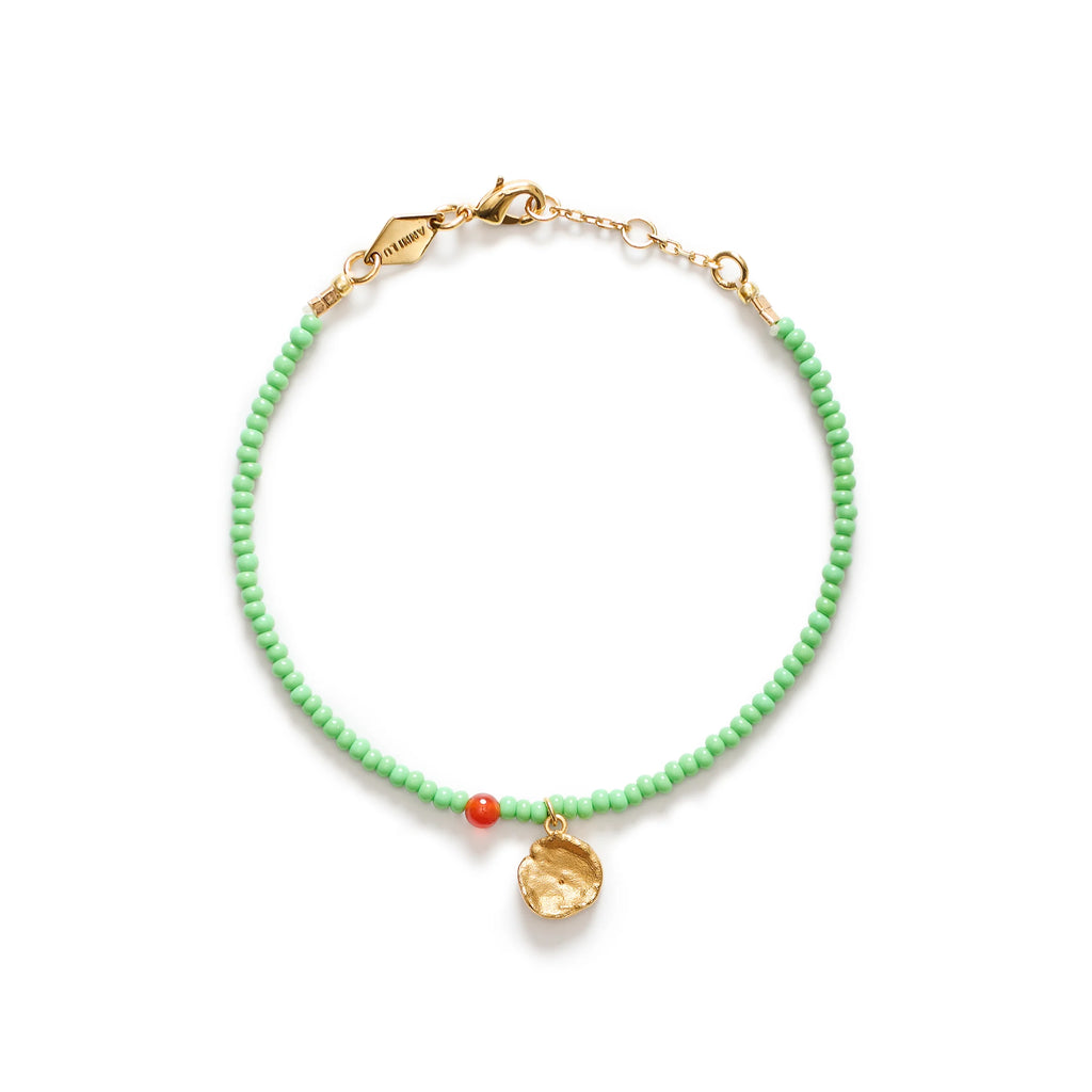 PEYOTE BRACELET - APPLE GREEN - ANNI LU