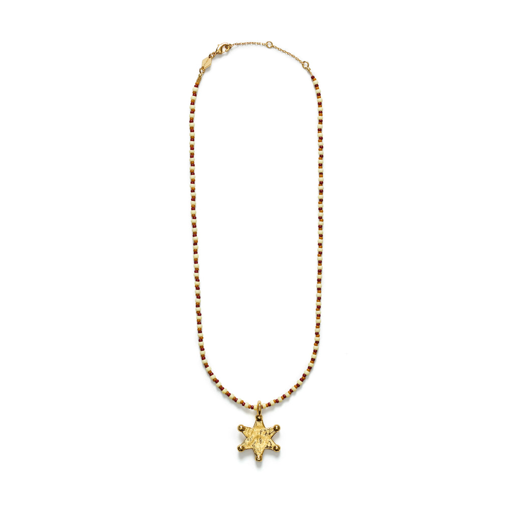 LUCKY STAR NECKLACE - HAZEL - ANNI LU