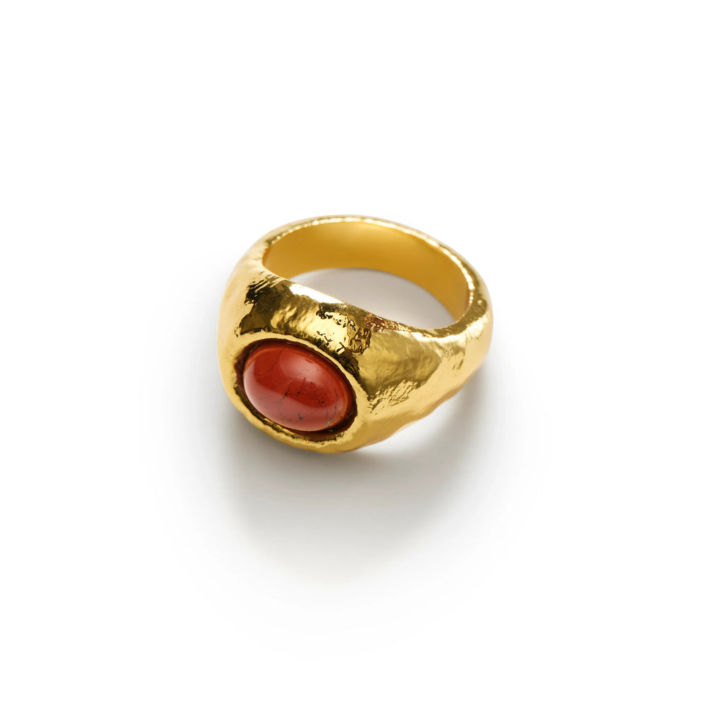 CHERRY ON TOP RING - GOLD - ANNI LU