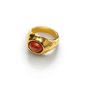 CHERRY ON TOP RING - GOLD - ANNI LU