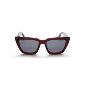 HAILEY II - BURGUNDY / GREY LENS - SODA SHADES