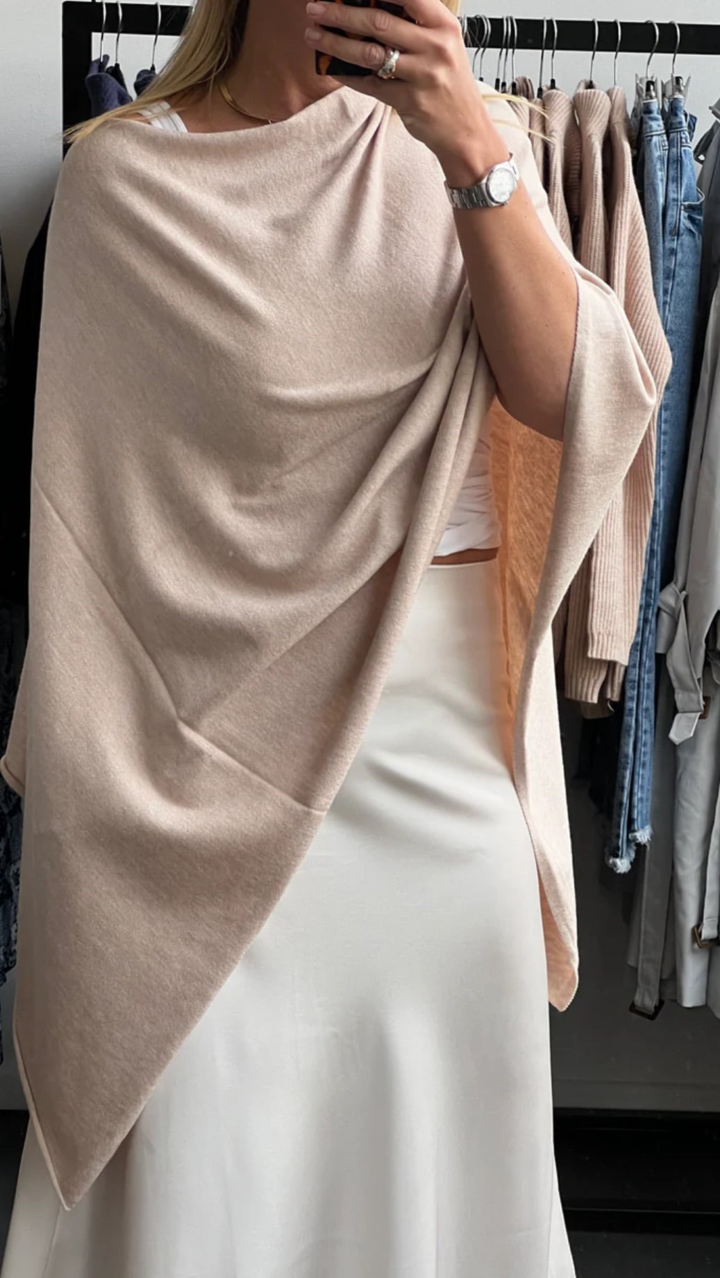 TRAVEL WRAP PONCHO - 20 PLUS COLOURS - EMIA FASHION