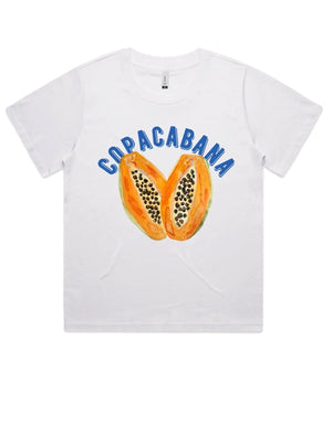 COPACABANA T-SHIRT - WHITE - MAKU