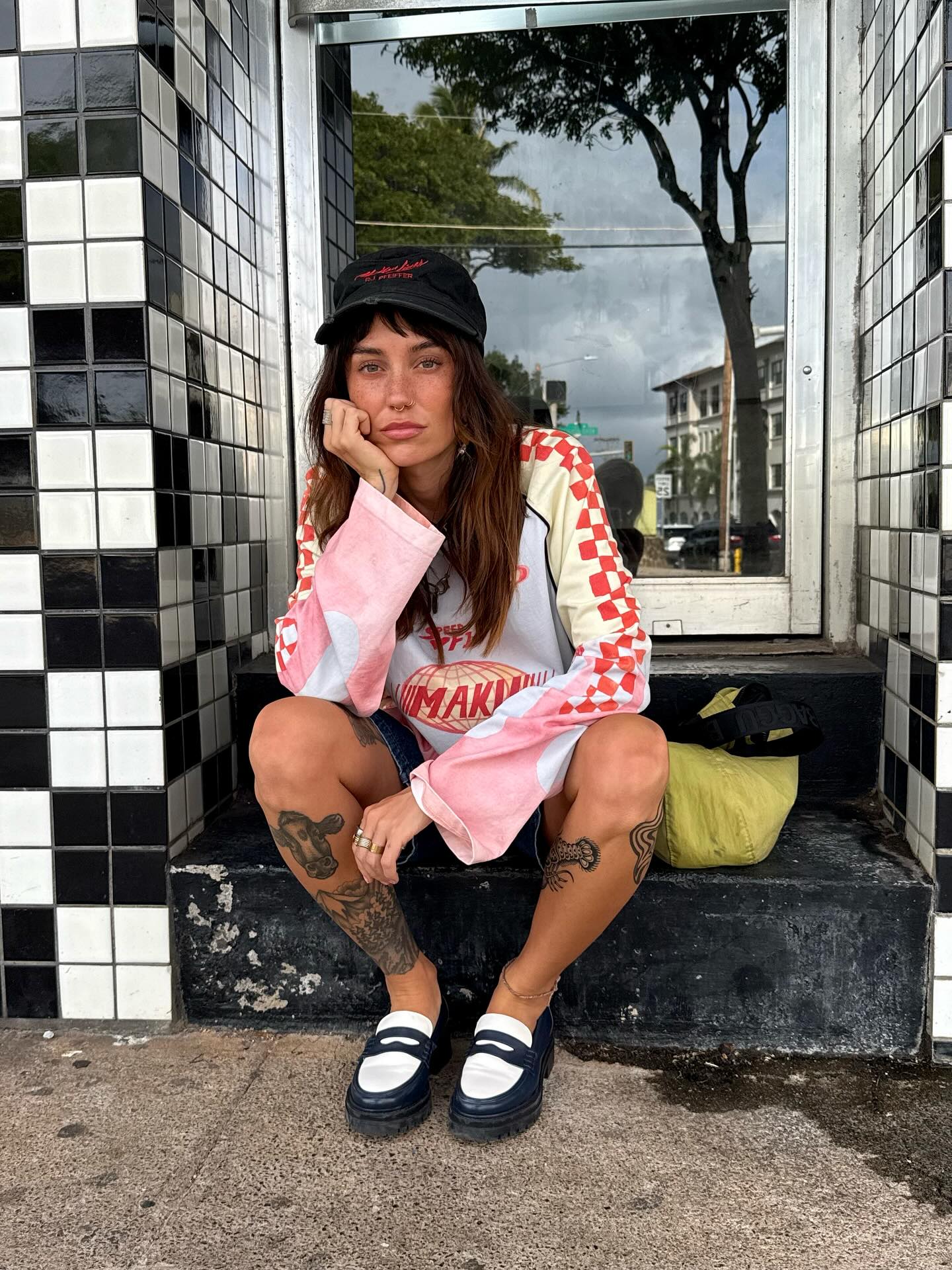 MTL MOTO LONG SLEEVE TOP - FIERY PINK - MAKU