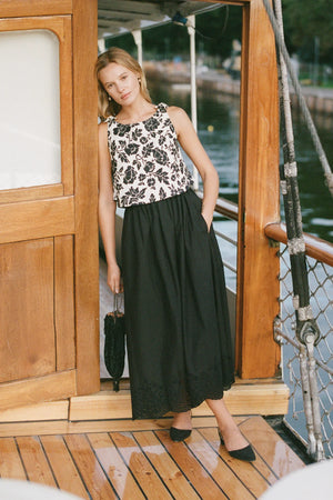 BERYL SKIRT - BLACK - POSSE