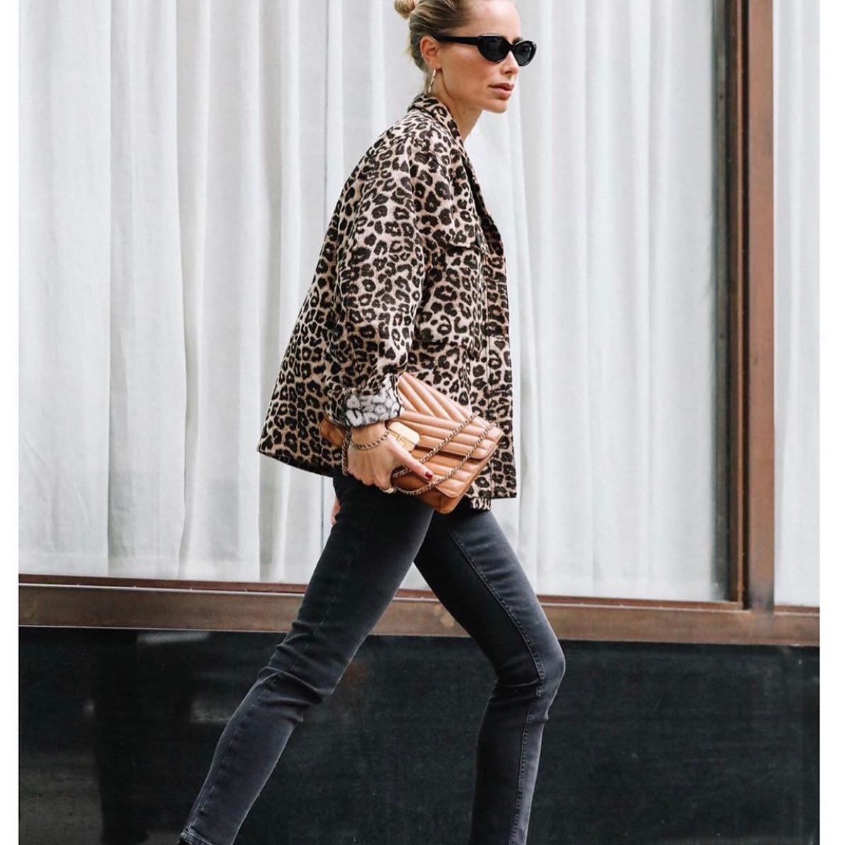 FLYNN JACKET - LEO - ANINE BING