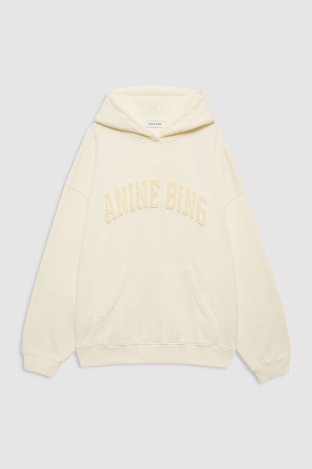 HARVEY SWEATSHIRT - WASHED CREAM - ANINE BING