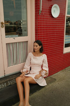KENDALL MINI DRESS - OASIS - PALM NOOSA