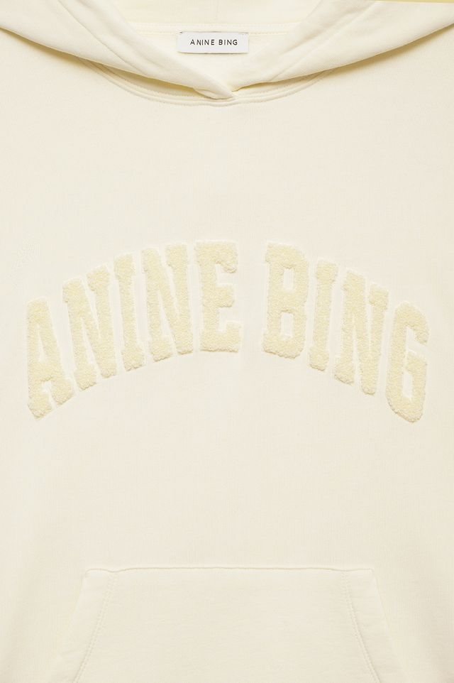 HARVEY SWEATSHIRT - WASHED CREAM - ANINE BING
