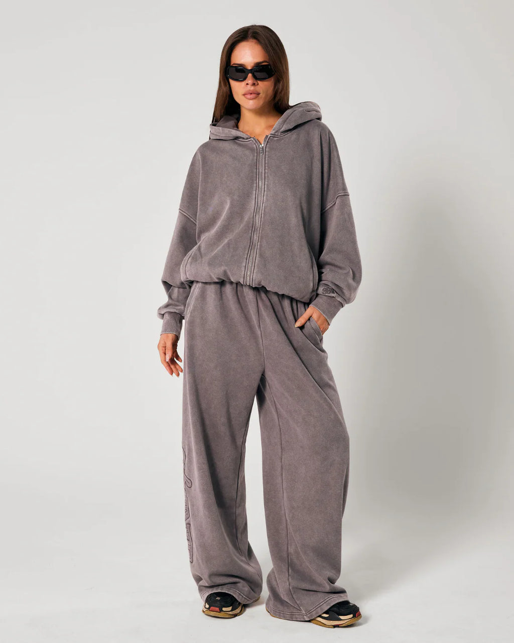 THE DEPARTURE SET - CHARCOAL ACID WASH - SSAINT