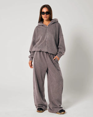THE DEPARTURE SET - CHARCOAL ACID WASH - SSAINT