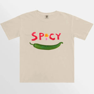 SPICY T-SHIRT - IVORY - MAKU