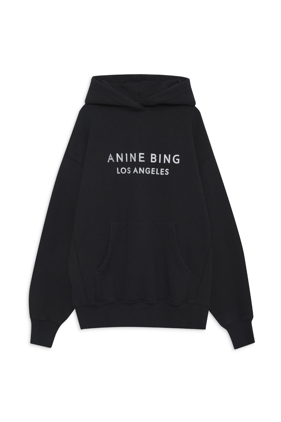 ALTO HOODIE - BLACK - ANINE BING