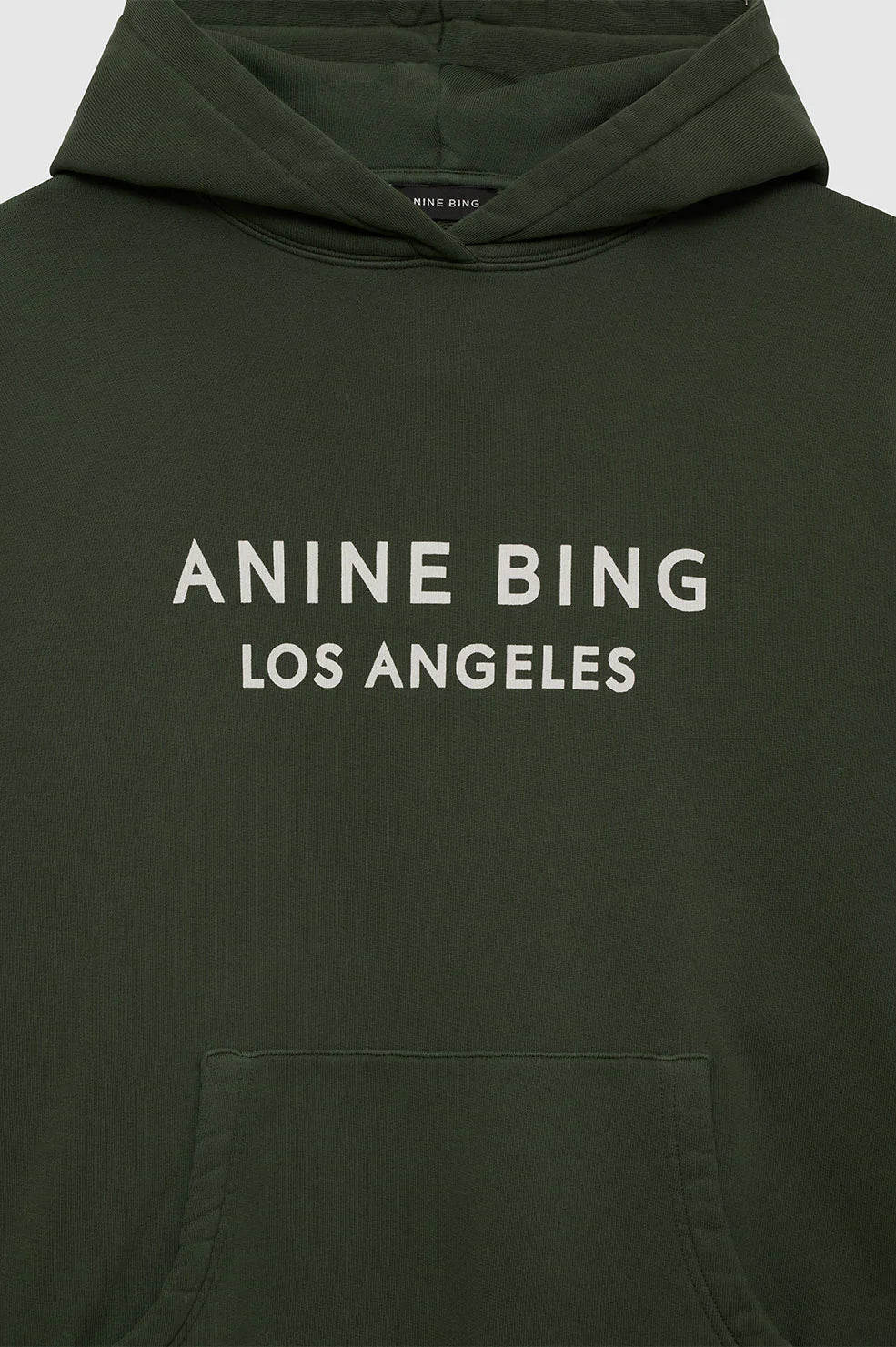 ALTO HOODIE - DARK OLIVE - ANINE BING