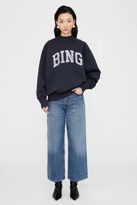 BRADIE SWEATSHIRT BING - NAVY - ANINE BING