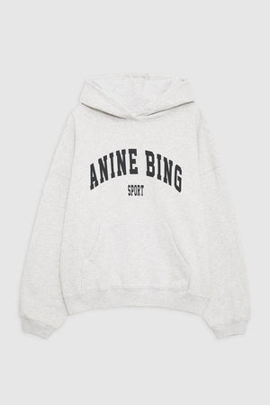 HARVEY SWEATSHIRT - HEATHER GREY - ANINE BING